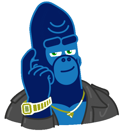 Harry the Ape with Watch
